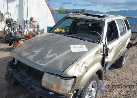 2002 Infiniti Qx4 Luxury from USA, damaged, VIN JNRDR09Y62W251203